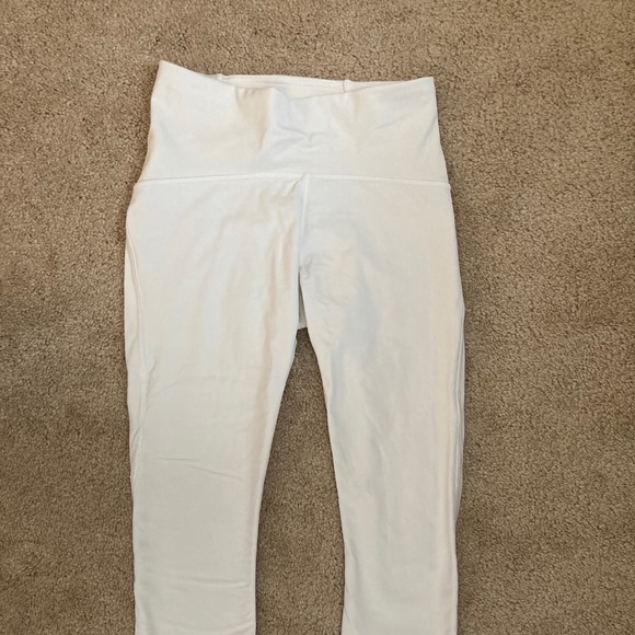 lululemon athletica Pants - Lululemon White Leggings